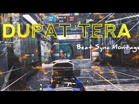“ DUPATA TERA NAU RANG DA ” Beat Sync Edit Montage || Pubg Mobile Montage || Kryptonian Gaming