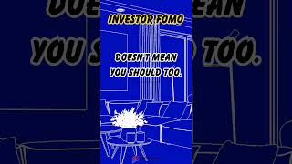 Investor FOMO is Real — But Don’t Fall for It! 😬🏡#facts #realestate #motivation #ytshorts #shorts