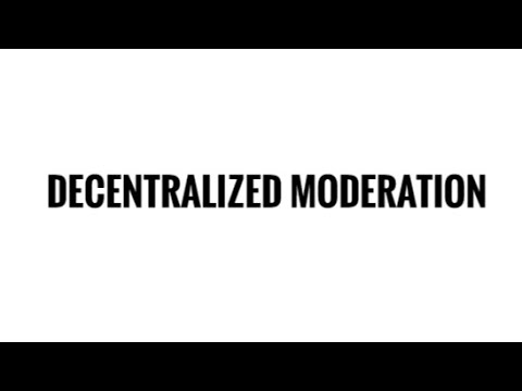 Understanding Decentralized Moderation in Web3 Social Platform #Web3