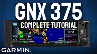 How to Use the Garmin GNX 375 - Tutorial for Beginners