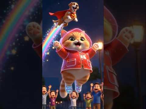 Cat's Magic Glitter Shoes| Cats story #cat #kitty #kitten #catvideos