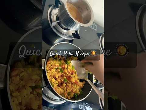 Poha Recipe for Busy Mornings | Healthy Breakfast in Minutes! #poha #healthyfood #instantpoha