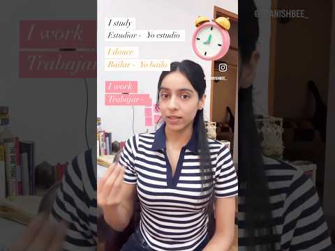 Put your Spanish present tense conjugation to test!  #shorts #spanish #language #trending #ytshorts