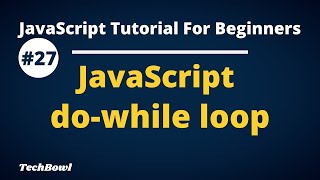 do while loop in JavaScript | JavaScript do while loop Tutorial (Hindi)
