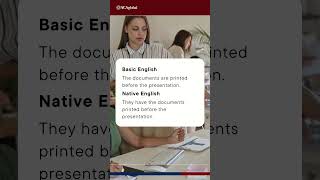 #basicenglish Vs #nativeenglish - Passive Voice (part 3) - Workplace Tasks