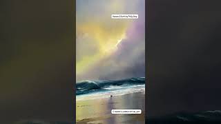 Heaven and Earth, original painting from ‘extreme’ artist and explorer Philip Gray celebrates the