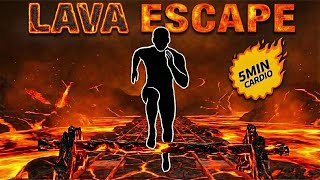 High Quality Immersive Interactive Warm Up | The Floor is LAVA | Interactive Viral Game