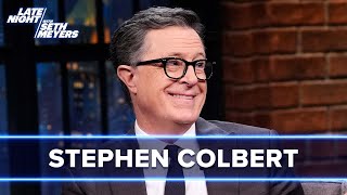 Stephen Colbert Is Auctioning a Stolen Senate Rug, Gets Corrections from Seth's Jackals (Extended)