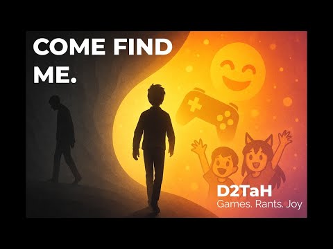 Quitting Dev Life for Gaming, Honesty & Connection | D2TaH Channel Trailer