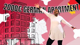 Our German Apartment Tour 🇩🇪 | what 2000€ gets you in Hamburg Germany