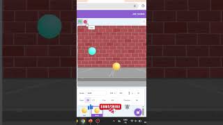 Scratch Bounching Ball Animation #shorts #shortsyoutube #stem#codeblocks#project#scratch#viralshorts