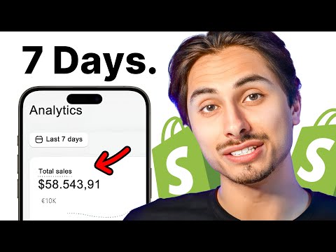 $58.000 in 7 Days With Shopify Dropshipping [Full Case Study]
