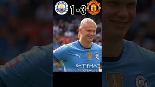 Manchester United VS Manchester City FA Cup Final Penalties Haaland 🔥 #youtube #football #shorts