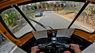 POV Test Driving a 25-Year-Old Bajaj Auto Rickshaw (2000 Model) 