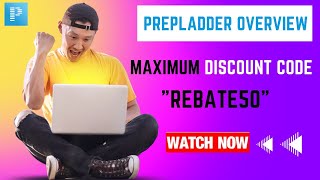 PrepLadder Overview: How to Enroll in Courses with Maximum Discount using Coupon Code REBATE50