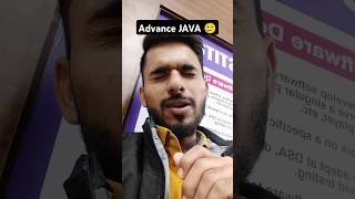 Advance Java not getting 🥲 | Solution #aadiandjava #java #advancejava #shorts #reels