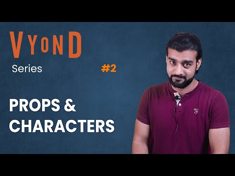 Props and Characters in Vyond 2023 - Class 02 - Urdu / Hindi