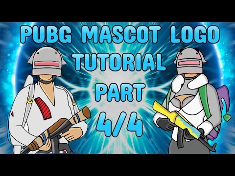 PUBG MASCOT LOGO TUTORIAL||[PART4/4]