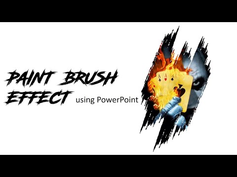 Create Paint Brush Effect in PowerPoint || Using Rode Rage Font || #PaintBrushEffect