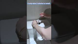 Never forget to flush again. The smart sensor does it for you. #Genius #BathroomTech