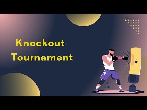 Games and Tournaments | Knockout Tournament | How to solve Knockout Tournament | Theory | CAT - 2023