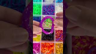 DIY nerds candy inspired loom band bracelet