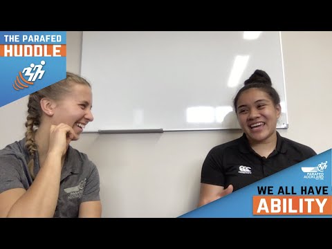 The Parafed Huddle Podcast, Ep. 16 - Tupou Neiufi, Para Swimmer and Scholarship Recipient