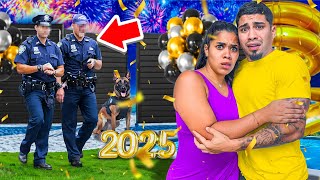 Our NEW YEAR’S Party Was RUINED! *cops showed up*