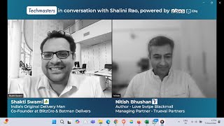 Shakti Swami: From Batman Delivers to BlitzGro – A Visionary's Journey | Techmasters Podcast