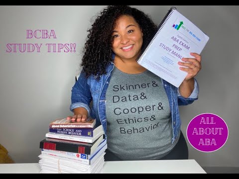 BCBA EXAM STUDY TIPS