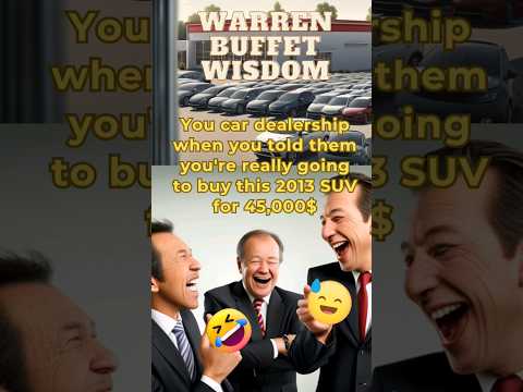 LOL Inflation: Dealership ROFL as You Buy Vintage SUV for $45,000! Warren Buffett warned us!