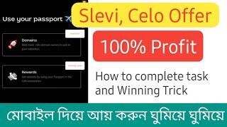 Celo Domain Offer and Slavi Wallet offer,100% Payment trick, Airdrop