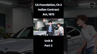 Chapter 2 Indian Contract Act 1872 | CA Foundation Business Law | Fun & Easy Revision! Unit 8 Part 2