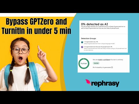 How to bypass TurnitIn and GPTZero in under 5 mins