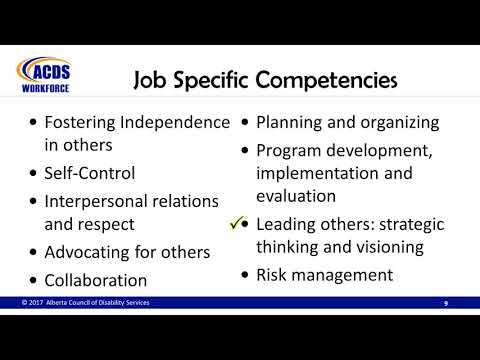 ACDS - Workforce Classification System Video 5