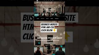 Make A website for business step by step clips #webdesign #htmlcss #vscode