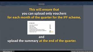 How to Upload Vouchers to GSTR-1 under IFF Scheme Directly from TallyPrime | TallyHelp