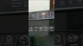 IFB automatic washing machine tap error #shorts #aesthetic #tweening