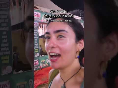 FAIRGROUND IN INDIA? #traveler #solofemale #vlog #kerala #solotravel #india