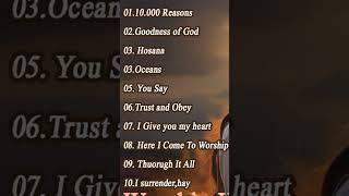 Best Christian Worship Songs✝️Playlist 2023 LYRICS 10 000 Reasons🙏Bless the Lord  Praise and Worsh