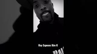 Ray J Exposes Kim K 👀😳 #kim #kardashian #entertainment #kanye