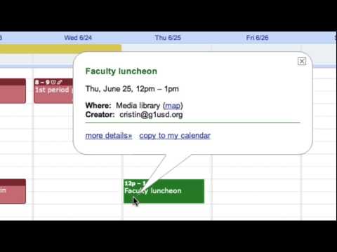 Copy an event in Google Calendar