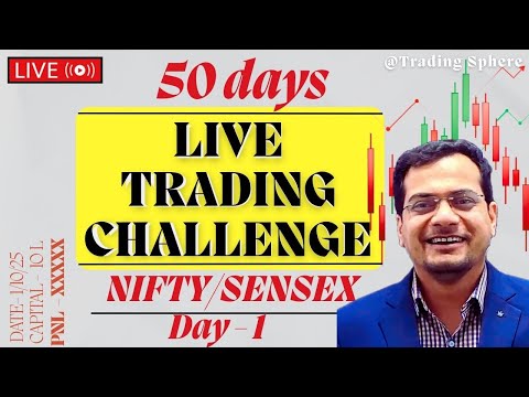 🔥 Live Sensex Trading. With Live PNL. 1/Oct/2025.