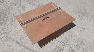 How to make Table Saw at Home | DIY Table Saw