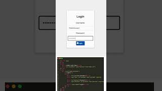 how to  create login page #webinspiration #smartphone #webdevelopmentcourse #python
