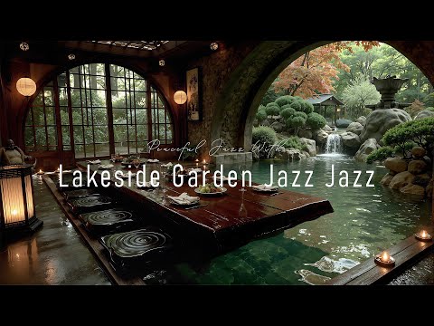 Lakeside Garden Jazz | Relaxing Living Room Jazz Ambience for Reading, Relaxation & Focus