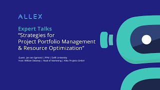 Allex.ai webinar: Strategies for Project Portfolio Management & Resource Optimization