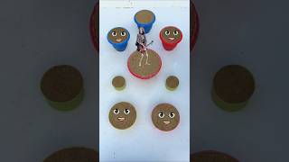 Perfect Sand Cake Cutting 🤯 | Most Satisfying Sand ASMR | #shorts