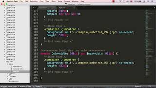 Lecture 36, Part 2: Coding the Footer