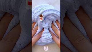 satisfying sizzly fluffy butter slime asmr ☔️ astronaut butter from amazon!
